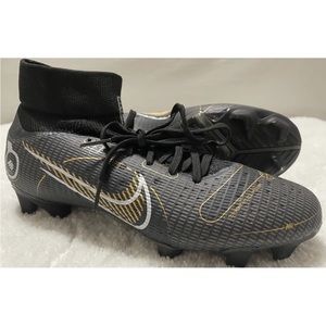 Nike Mercurial Superfly 8 Pro FG Metallic Gold DJ2848-007 Mens Size 6